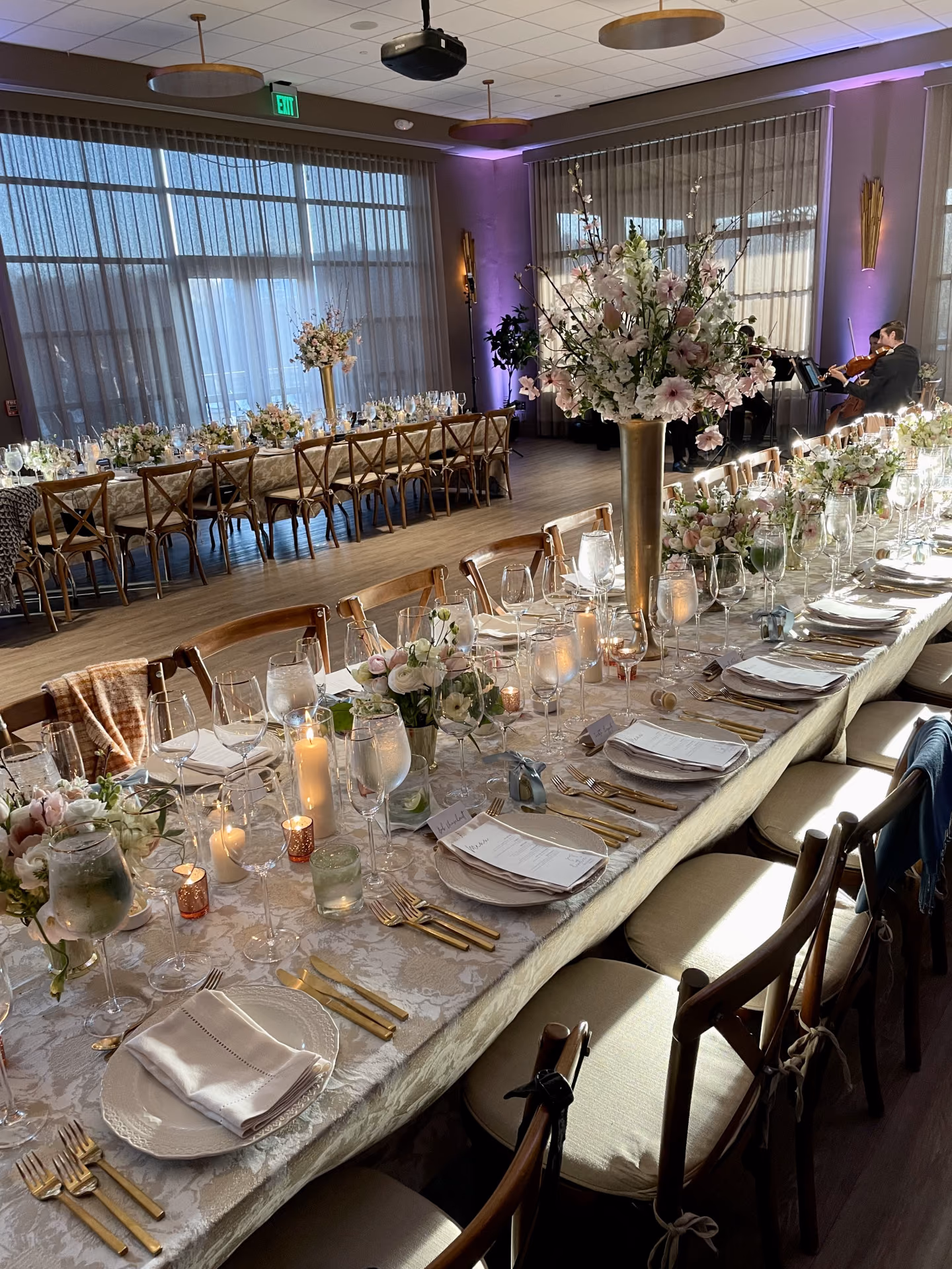 A gala set in The Cove event space